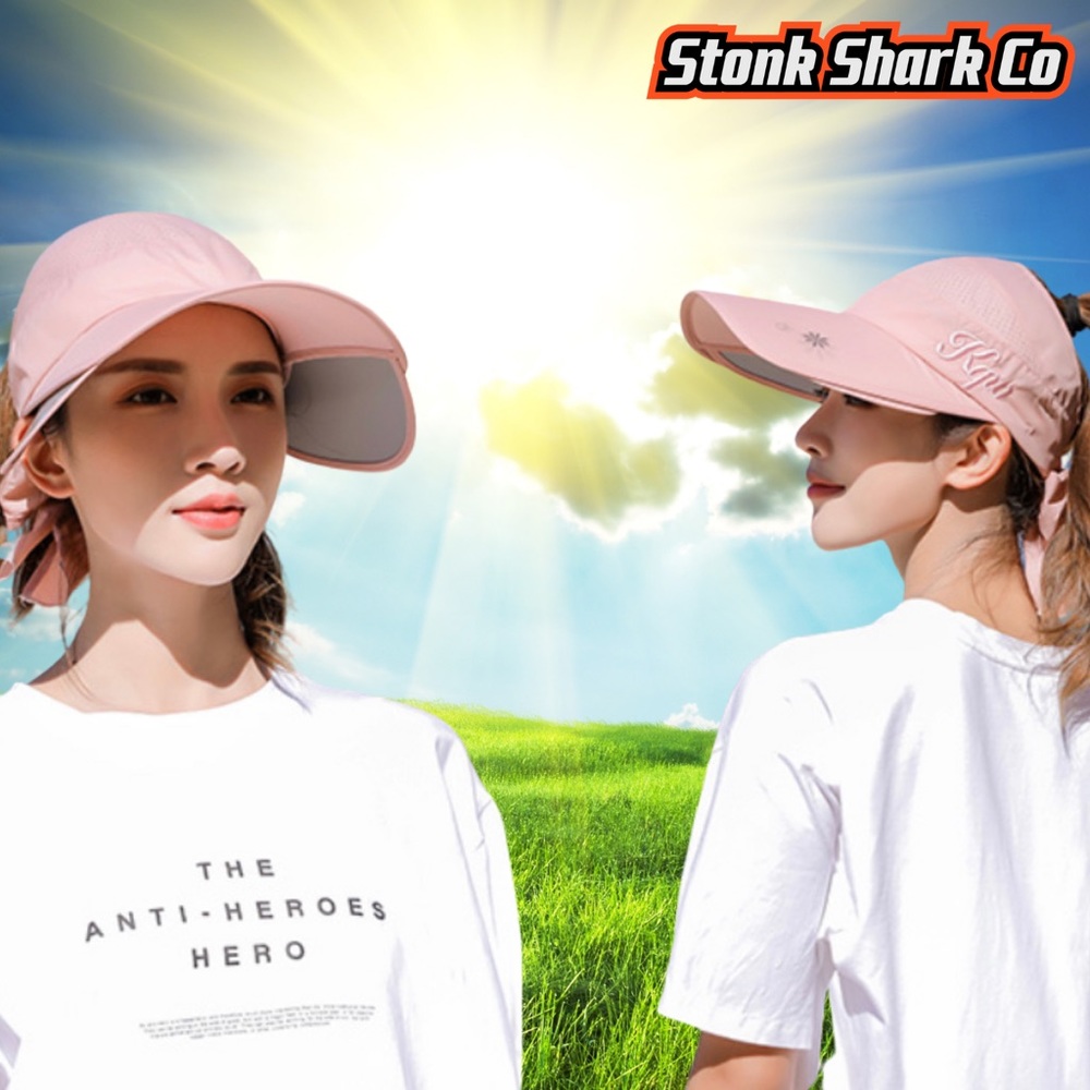 Women’s Summer Sun Hat with Built-in Side Visors